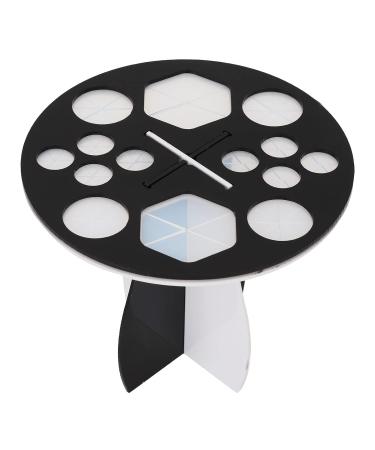 LANTRO JS Acrylic Makeup Brush Holder - Multifunctional Drying Rack with 14 Holes for Perfect Makeup Organization | International Shipping Available - Buy Online on GoSupps.com
