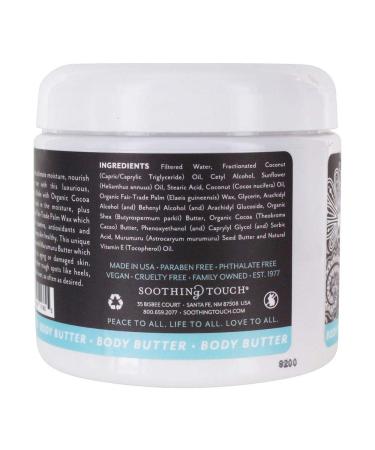 Soothing Touch Naked Body Butter 13 oz - Unscented Moisturizer for All Skin Types | International Shipping Available - Buy Online on GoSupps.com