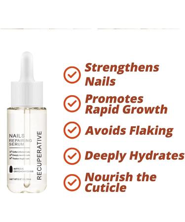 7 Days Nail Growth and Strengthening Serum Natural Nail Growth And Strength Serum Nail Repair Solution for Damaged and Discolored Nails Promotes Rapid Growth & Avoids Flaking (1pcs) - Buy Online on GoSupps.com