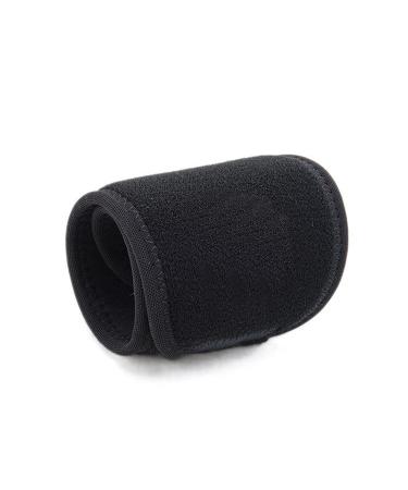Wrist Brace for Carpal Tunnel & Basketball Support - 1 Pair Polyester/Cotton Knitted Neoprene - Black - International Shipping Available - Buy Online on GoSupps.com
