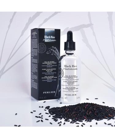 Perlier Black Rice Platinum 94.5% Pure Hyaluronic Acid Gel 3.2 fl. oz. - Buy Online on GoSupps.com