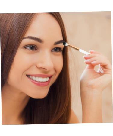 FOMIYES 50 Pcs Makeup Brush Makeup Eyeshadow Brush Eye Shadow Brush for Makeup White Wooden Handle 17.50X1.00X1.00CMx5pcs Whitex5pcs - Buy Online on GoSupps.com