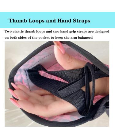 Red Leopard Print Kids Arm Sling | Shoulder, Elbow, Wrist Support for Children | Pediatric Toddler Shoulder Brace and Immobilizer for Broken Arms - Buy Online on GoSupps.com