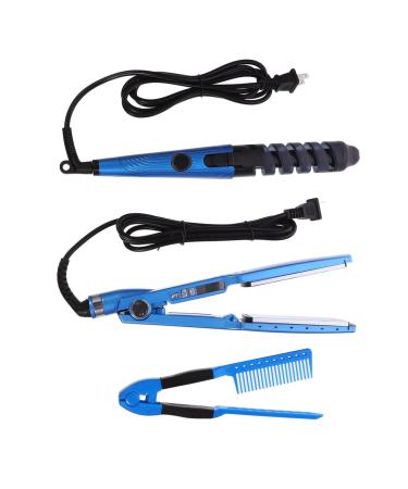 IWOWHERO 1 Set Curling Iron Set Comb Hair Curlers Curling Wand Hair Rollers Hair Curling Iron Ceramics