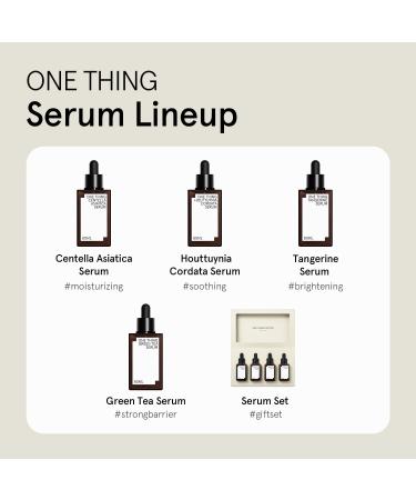 ONE THING Centella Asiatica Serum 2.7 Fl Oz | CICA HA Hydrating Serum for Oily Acne Prone Skin | Vegan Korean Skincare for Sensitive & Irritated Skin - Buy Online on GoSupps.com