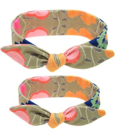 SoulQ 6 Sets Mommy and Me Matching Headbands Hair Accessories - Bow Knot Turban Style Head wrap Set for Baby and Mom - Buy Online on GoSupps.com