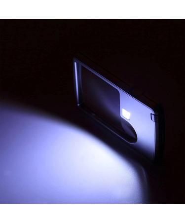 Professional Pocket with Light 3X 6X with Light LED Magnifier Lightweight Handheld Rectangular for Reading Inspection s Crafts Full of Stars - Buy Online on GoSupps.com