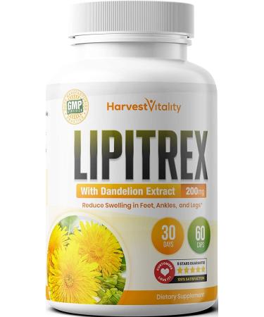 Lipitrex: Reduce Swelling in Legs & Ankles | Edema Relief & Prevention for Swollen Feet | Best Solution for Edema in Leg - Buy Online on GoSupps.com