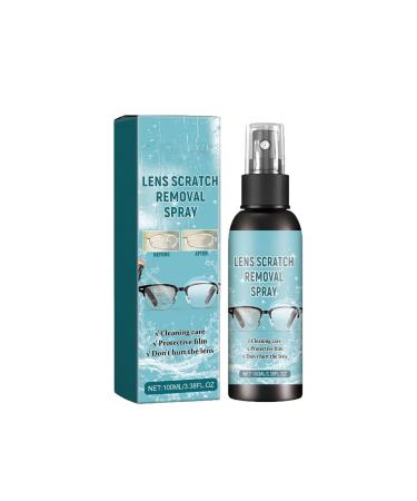 Linskratzer remover spray glasses scratch remover new glasses scratch remover for glasses glasses and glass scratch repair glasses cleaner spray for sunglasses screen cleaners 1 piece.