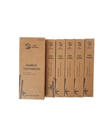 Buy Eco-Friendly Bamboo Toothbrushes - 10 Pack BPA Free Soft Bristles Compostable & Natural (White) - Sustainable Oral Care - Buy Online on GoSupps.com