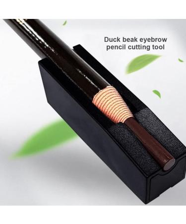 Eyebrow Pencil Sharpener Tool Portable Eyeliner Tip Thin Peel off Holder Makeup Accesories - Buy Online on GoSupps.com