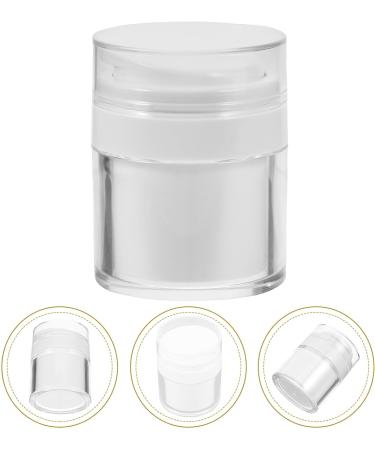 POPETPOP Travel Cream Jars Refillable Cosmetic Containers Plastic Travel Size Containers with Lid for Lotion Makeup Cosmetics 30ml - Buy Online on GoSupps.com