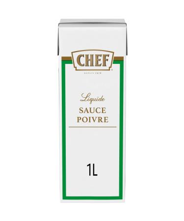 CHEF Pepper Sauce - Vegetarian Sauce - Culinary Aids, Sauces - 1L Brick