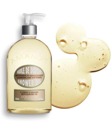 L'OCCITANE Almond Shower Oil - Luxury Size 500ml - Buy Online on GoSupps.com
