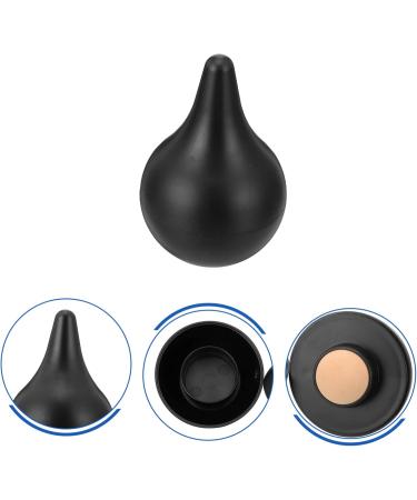 Beatifufu Oil-absorbing Ball Massaging Rolling Volcano Stone Oil Absorption Stone Oily Skin Control Facial Massaging Volcano Stone Skin Care Roller Facial Volcano Stone Facial Volcano Bead 7.5X5X5CM Black - Buy Online on GoSupps.com