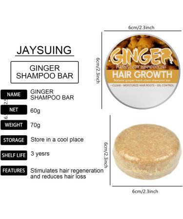 Mzshne Ginger Hair Growth Soap Moisturizing Nourishing Shampoo Provides nourished and healthy hair - Buy Online on GoSupps.com