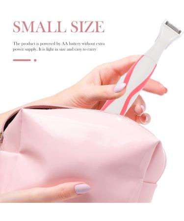 Buy Women's Epilator Trimmer Set - Stainless Steel Hair Removal Razor for Legs | Efficient Electric Hair Cutter - 18x2.5x0.5 cm - Red - Buy Online on GoSupps.com