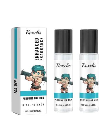 Cologne For Men Pheromone Cologne For Men Hypnosis Men's Cologne Long Lasting Romantic Perfume 50ml Travel Size (2PACK-10ML)