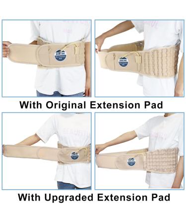 HONGJING Expansion Pad Decompression Back Belt - 15.7 inch (40cm) for Pain Relief | Buy Internationally Online - Buy Online on GoSupps.com
