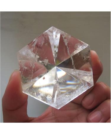 Crystal Pyramid New Type Hexagonal Pyramid 6 Faced Natural Clear Quartz Cap Pyramid Reiki Stone Crystal Reiki - Buy Online on GoSupps.com