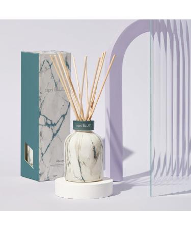 Capri Blue Reed Diffuser Set | Modern Marble Aroma Diffuser Sticks & Oil - Home Decor Air Freshener - Volcano Scents (5.7 fl oz - Buy Online on GoSupps.com