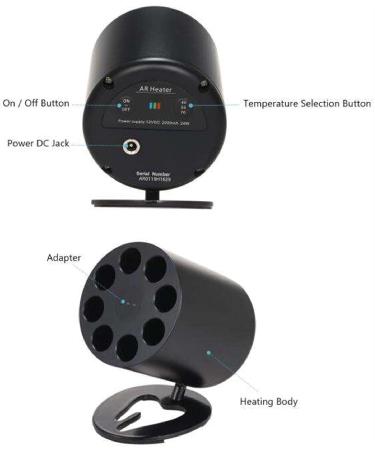 BDJSN Dental Composite Heater with LED Display - Adjustable 40 70 C Resin Warmer for Enhanced Dental Performance - Buy Online on GoSupps.com