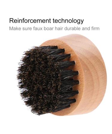 Bart Pinsel Men Mini Mustache Comb - Boar Bristles Natural Wooden Handle Grooming Kit for Beard Oil & Balm Softens Itchy Beards - International Shipping - Buy Online on GoSupps.com