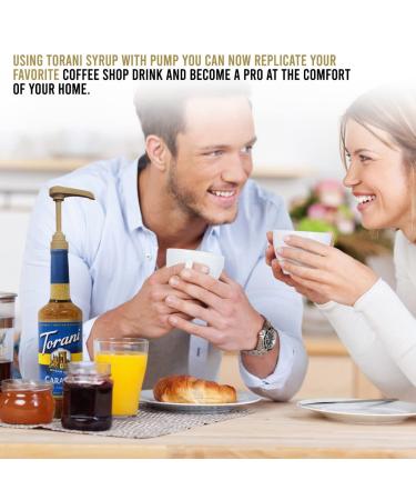 Pumpkin Pie Coffee Syrup 25.4oz Bottle with Gold Pump Dispenser by Grateful Grocer - Buy Online on GoSupps.com
