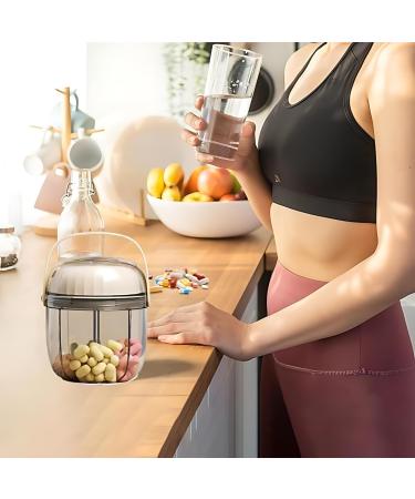 Shop Waterproof Pill Boxes - 4 Compartment Weekly Organizer for Vitamins & Medications | Large Travel Case - RU-M001 - Buy Online on GoSupps.com
