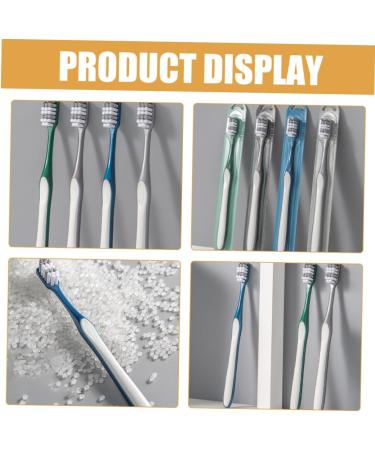Goohochy 8-Set Hard Bristle Travel Toothbrushes for Men - Reduces Tooth Spots Perfect for Camping & Daily Use - Buy Online on GoSupps.com
