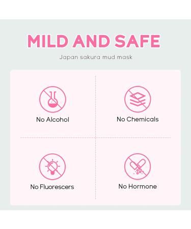 VEROA 21 Pieces Clay Mask - Natural Cherry Blossom/Tea Tree/Green Tea Face Mask - Deep Cleansing Anti Aging Brightening Hydrating Face Mask for All Skin Types Face Masks Skincare - 5g*21 - Buy Online on GoSupps.com