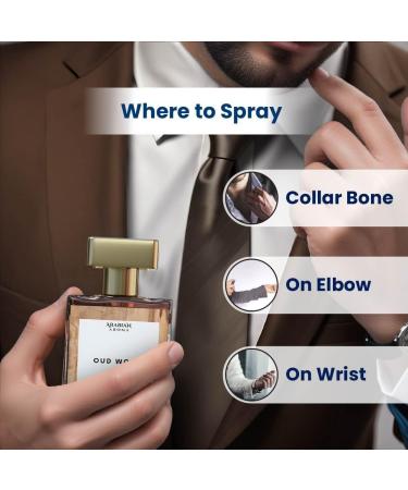 DJ Oud Wood Perfume for Men Long Lasting Smokey & Woody Fragrance for Men with Grapefruit Vetiver Orris Dark Wood Extrait De Perfume. - Buy Online on GoSupps.com