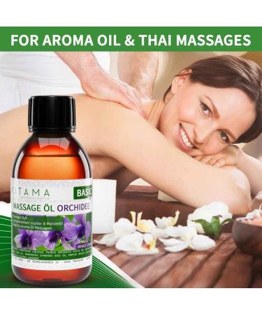 KitaMa Aroma Orchid Massage Oil - Nourishing Body Care Oil for Relaxation - 250ml (1 Pack) - Thai Essential Oil for Massages - Buy Online on GoSupps.com