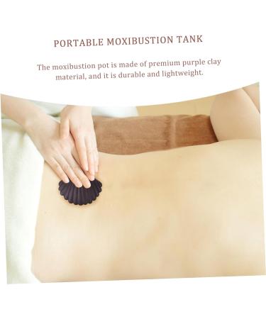 OHPHCALL Portable Burner 1pc moxibustion pot Moxibution chinese Massage Cupping Suction Cups Portable face sucker Massage Cups Tools moxibustion breech moxibustion tools purple clay Moxa - Buy Online on GoSupps.com