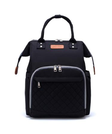 Nappy Bags Handbags Multi-Function Diaper Bag for Baby Care Travel Backpack Waterproof Large Capacity Black