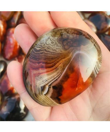 Natural Crystal Rough Gems for Decoration 100g Natural Crystal Silk Agate Play with The Rolling Palmetto 1pcs Aura Crystal