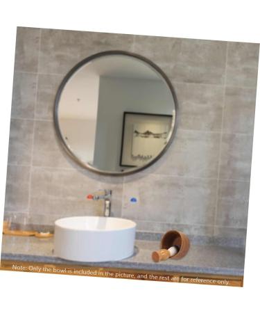 Magiclulu Shaving Foam Bowl | Foldable Metal Ridge & Wood Shaving Soap Bowl for Men - Perfect Shaving Accessories - Buy Online on GoSupps.com