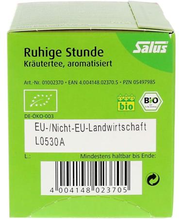  Flora Salus Monastic Medicine Quiet Hour Packet 30 g - Buy Online on GoSupps.com