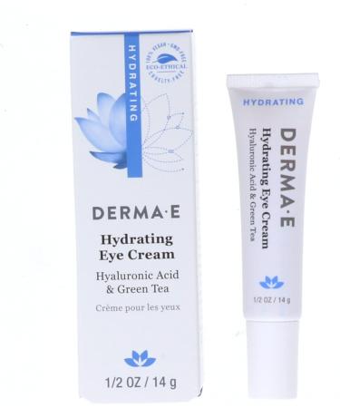 Derma E Eye Cream with Hyaluronic Acid & Pycnogenol - Hydrate & Revitalize | International Shipping Available - Buy Online on GoSupps.com