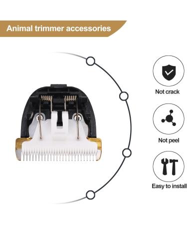 Xeodaun Grooming Ceramic Cutter Head Blade 40Mm 24 Teeth for Animal Clipper Trimmer - Buy Online on GoSupps.com