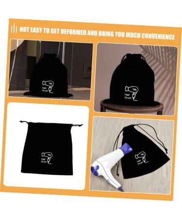 FOMIYES Flannel Hair Dryer Bag Hair Tools Travel Bag Flat Ironing Travel Bag Hair Dryer Travel Pouch Blow Dryer Bag Hair Dryer Bag for Traveling Hair Dryer Organizer Travel Drawstring Bag - Buy Online on GoSupps.com