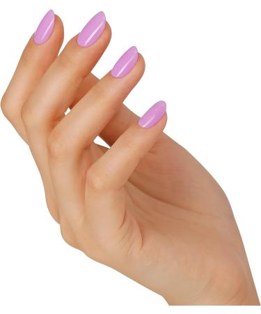 Bluesky Gel Nail Polish Pastel Purple A070 Bright Pink Lilac Long Lasting Chip Resistant 10 ml (Requires Drying Under UV LED Lamp) Pastel Purple A070 10 ml (Pack of 1) - Buy Online on GoSupps.com