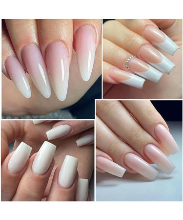 GZMAYUEN White Builder Gel for Nails 15 ml Nail Extension Builder Gel UV Gel Nail Extension Nail Art Manicure White UV Fibreglass Nail Gel for Nail Studio - Buy Online on GoSupps.com