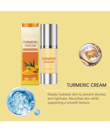  JASUBAI Vitamin E and turmeric brightening face cream moisturizing anti-aging reduces wrinkles and uneven skin tone moisturizing face cream firms and tightens skin (2 pieces) - Buy Online on GoSupps.com