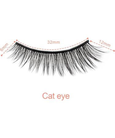 EMEDA 5 Pair Natural False Lashes Kit with Glue, Tweezers & Applicator - 3D Short Strip Fake Lashes for Natural Look - Natural 06 - Buy Online on GoSupps.com