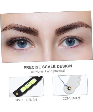 Baluue 1pc Microblading Eyebrow The Tools Eyebrow Measure Tool Silver Eyebrow Positioning Tool - Buy Online on GoSupps.com