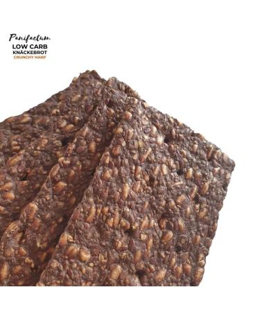 Low Carb Crunchy Hemp Crackers | Organic & Healthy Snacks | Ship Worldwide - Buy Online on GoSupps.com