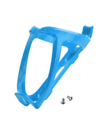 ZONKIE Bicycle Bottle Cages, Plastic Bike Bottle Holder for Road Bike and Mountain Bike, Many Colors are Available. Blue