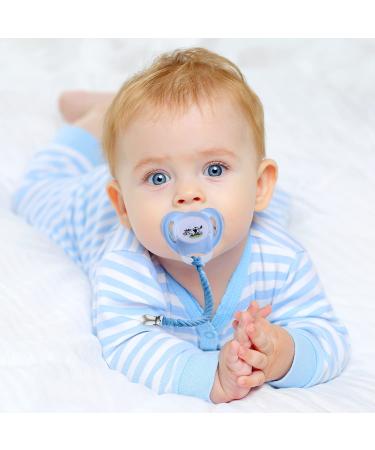 Lisopo 12 PCs Transparent Silicone Button Rings - Baby Pacifier Holder Clips & Adapter for Pacifier Chains | International Shipping Available - Buy Online on GoSupps.com