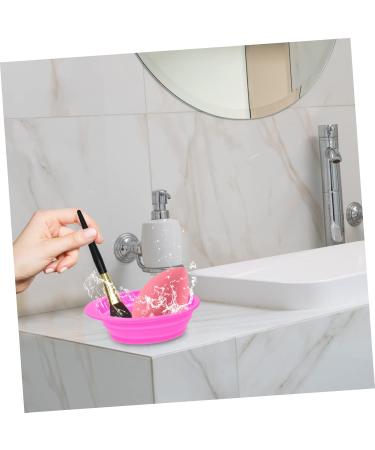 Shop the Best Makeup Brush Cleaning Pad | 14.5x11cm Rosy Cosmetic Tool & Scrubber for Perfectly Clean Brushes | International Shipping Available - Buy Online on GoSupps.com
